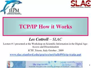 TCP/IP How it Works