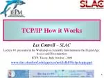 TCP/IP How it Works - slide 1