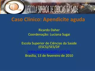 caso cl nico apendicite aguda