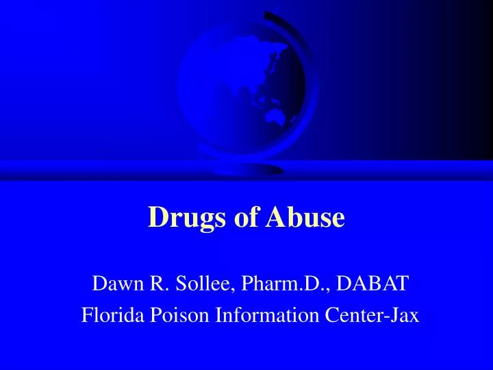 drugs of abuse