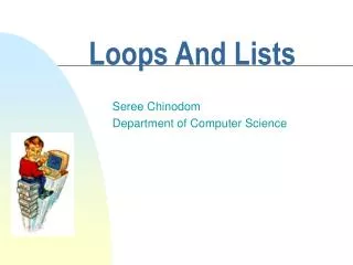 Loops And Lists