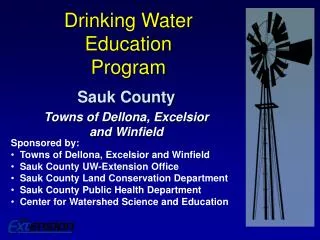 Drinking Water Education Program
