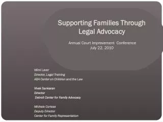 18 th Annual Permanency Conference June 24, 2010