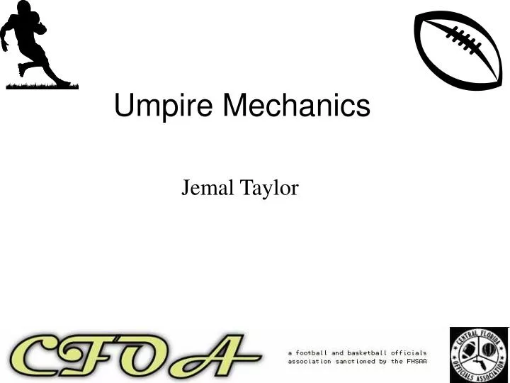 umpire mechanics