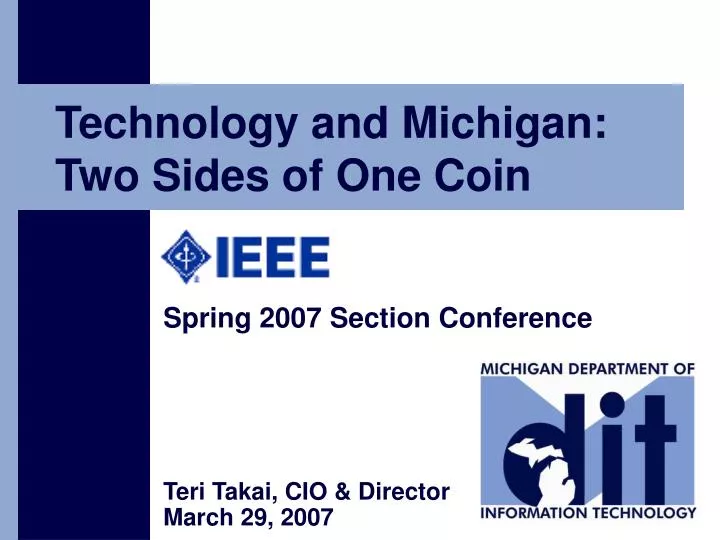 technology and michigan two sides of one coin