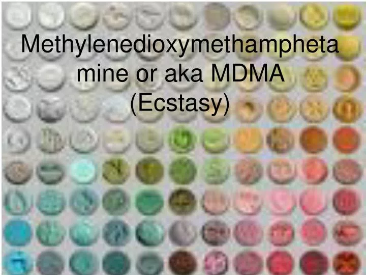 methylenedioxymethamphetamine or aka mdma ecstasy