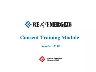 Consent Training Module