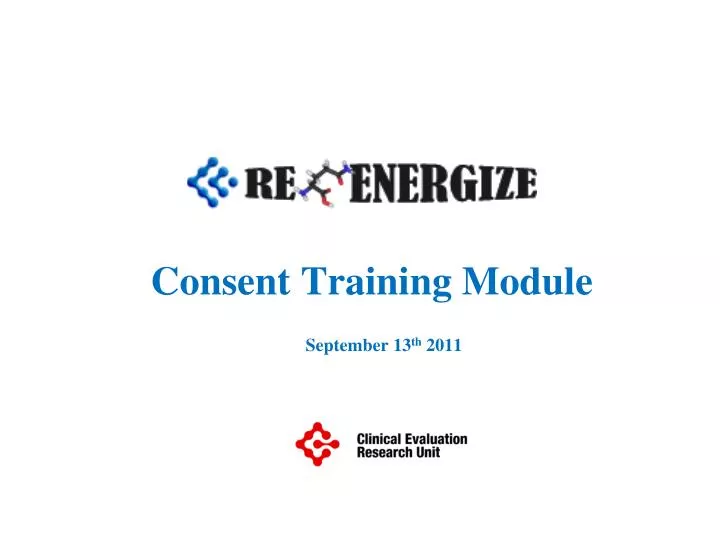 consent training module