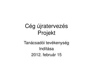c g jratervez s projekt
