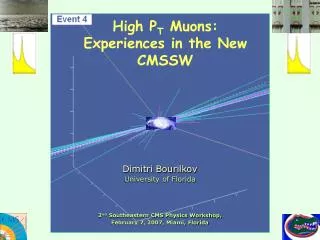 High P T Muons: Experiences in the New CMSSW