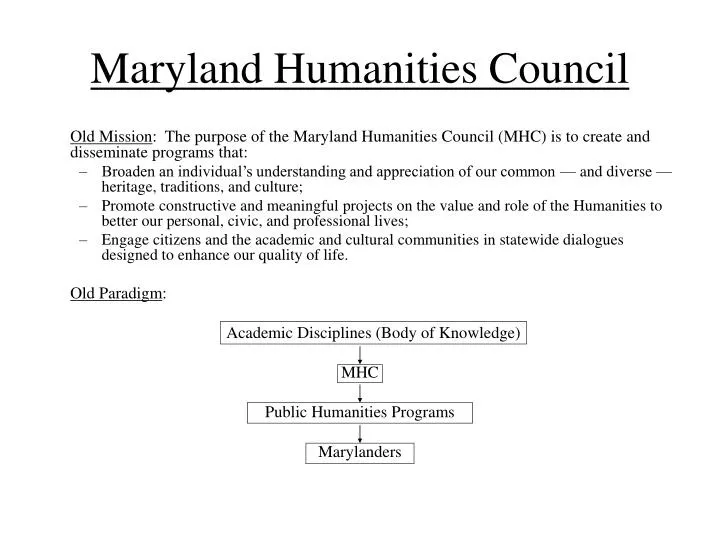maryland humanities council
