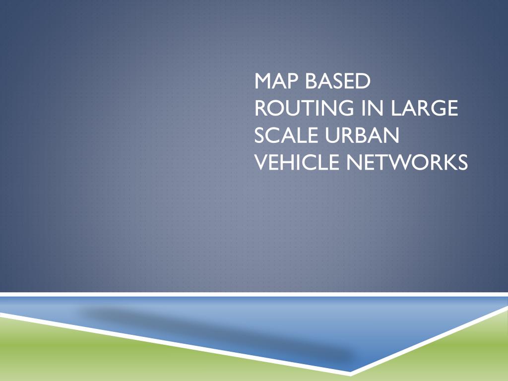 PPT - Enhancing Urban Vehicle Routing Algorithms for Optimal ...