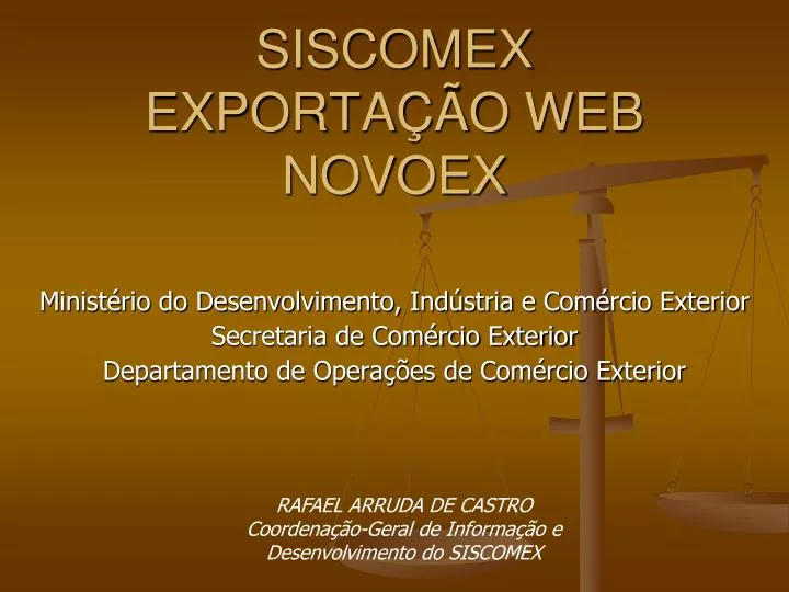 siscomex exporta o web novoex