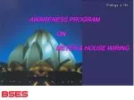 Understanding Electricity Meters and House Wiring: A Comprehensive Awareness Program - slide 1