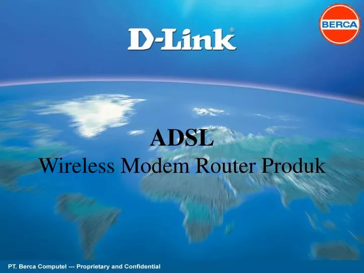 adsl wireless modem router produk