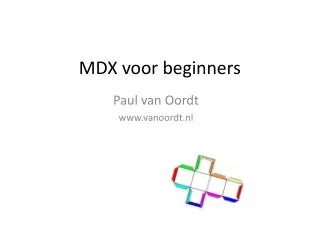 mdx voor beginners