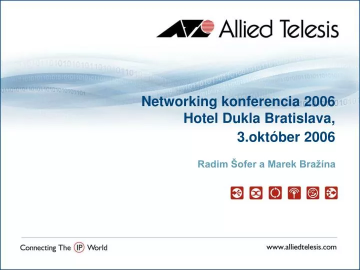 networking konferencia 2006 hotel dukla bratislava 3 okt ber 2006