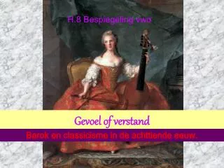 gevoel of verstand