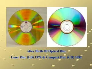 Mini Disc (MD) The Next Generation Of Optical