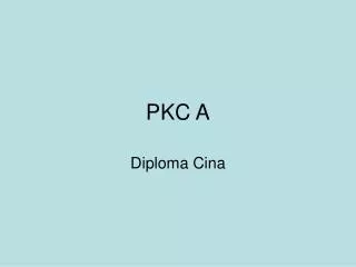 pkc a