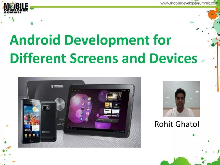 android development for different screens and devices