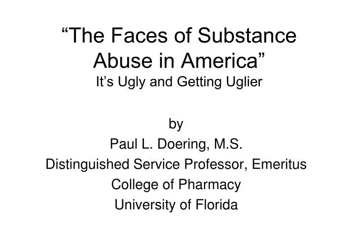 the faces of substance abuse in america it s ugly and getting uglier