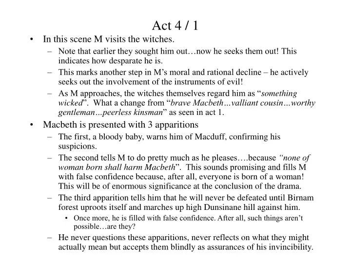 act 4 1