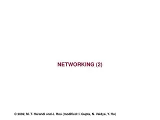 NETWORKING (2)
