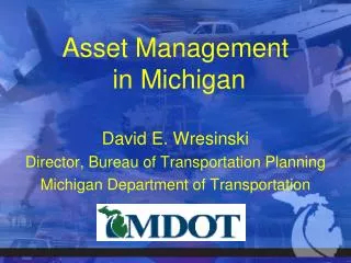 Asset Management in Michigan