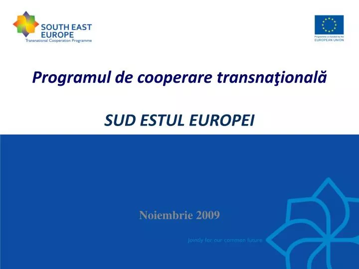 programul de cooperare transna ional sud estul europei