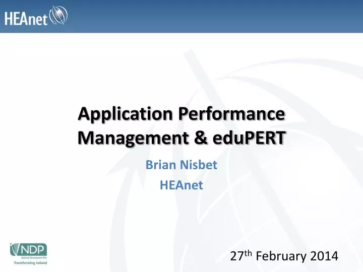 application performance management edupert