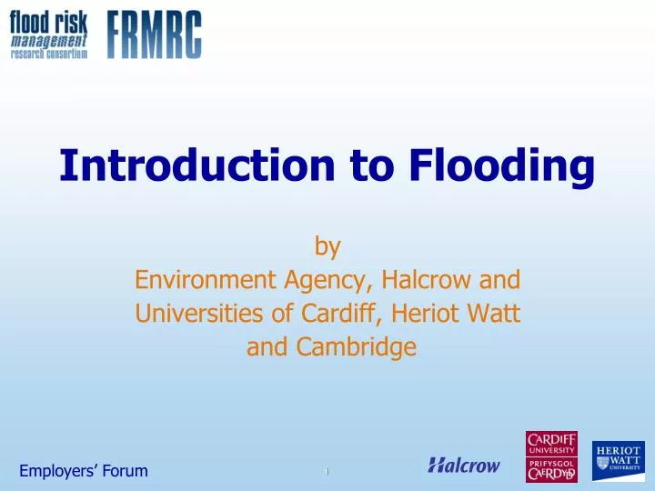 introduction to flooding