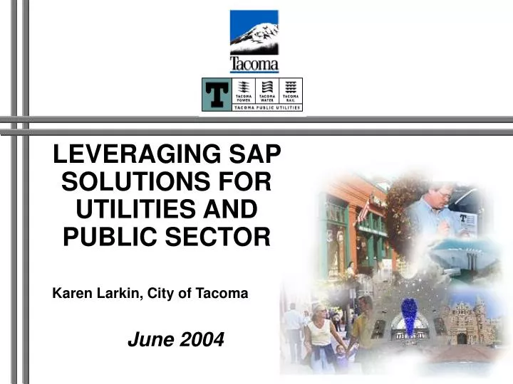 leveraging sap solutions for utilities and public sector