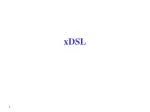 xDSL - slide 1