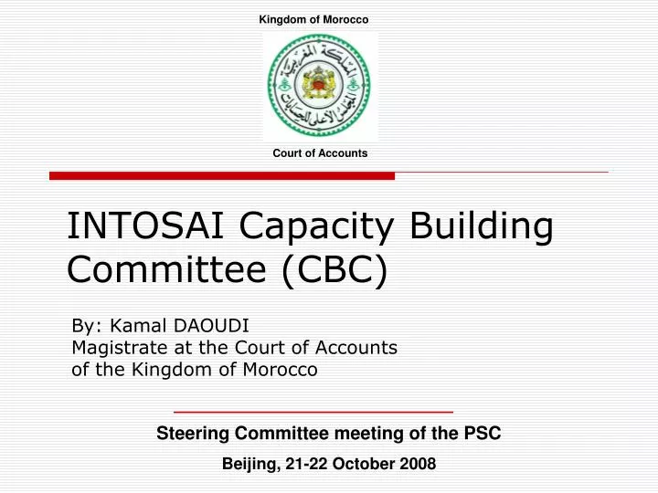 intosai capacity building committee cbc