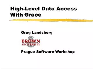 High-Level Data Access With Ease