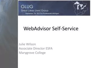 WebAdvisor Self-Service