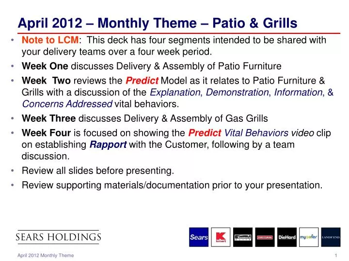 april 2012 monthly theme patio grills