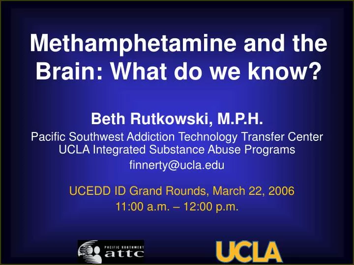 methamphetamine and the brain what do we know