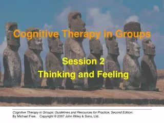 Cognitive Therapy in Groups