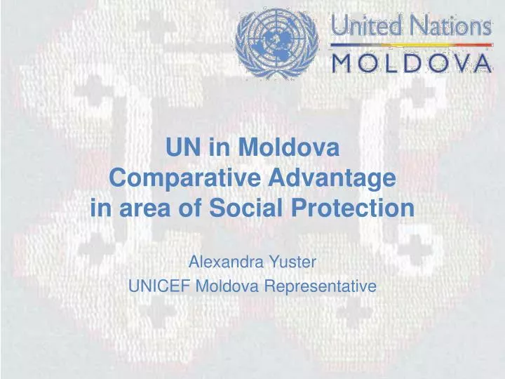 un in moldova comparative advantage in area of social protection