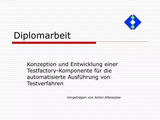 diplomarbeit
