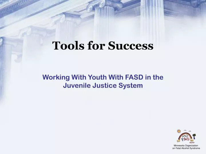 working with youth with fasd in the juvenile justice system