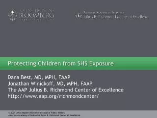 Protecting Children from SHS Exposure