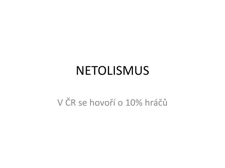 netolismus