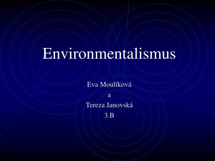 environmentalismus