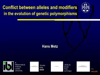Conflict between alleles and modifiers in the evolution of genetic polymorphisms
