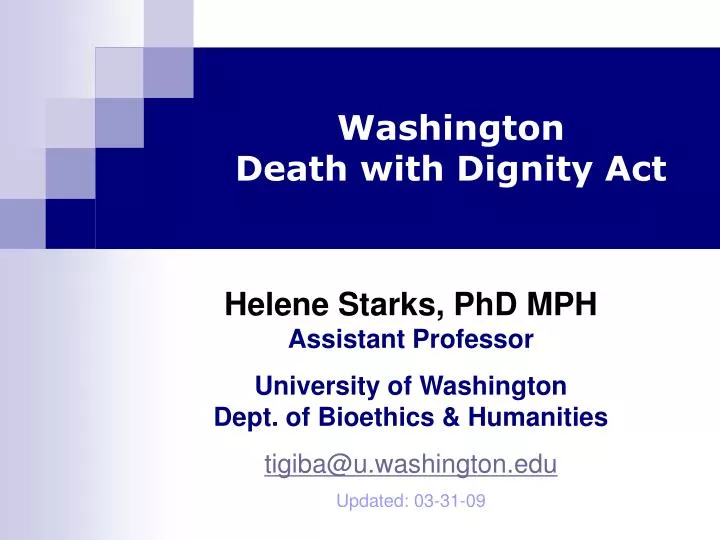 washington death with dignity act