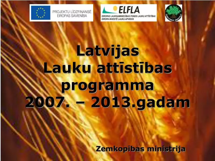 latvijas lauku att st bas programma 2007 2013 gadam