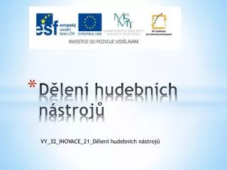 d len hudebn ch n stroj